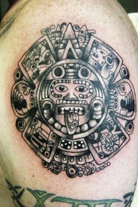 Aztec tattoo 10