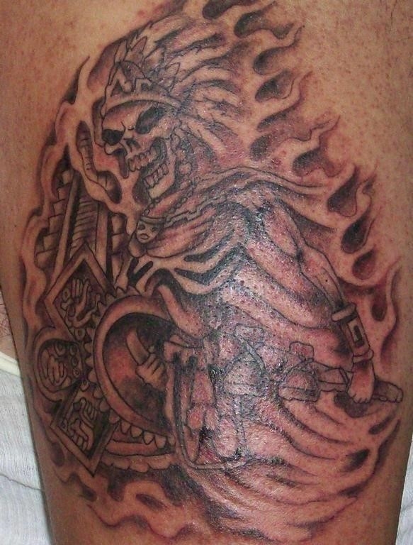 Aztec tattoos 5
