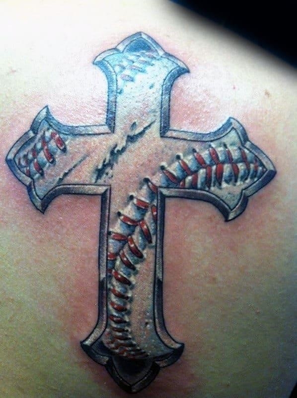 Tattoo uploaded by Peter Frith  I like the fade of the tattoo over the top  of the shoulder Wouldnt put the crosses in my neck though  Tattoodo