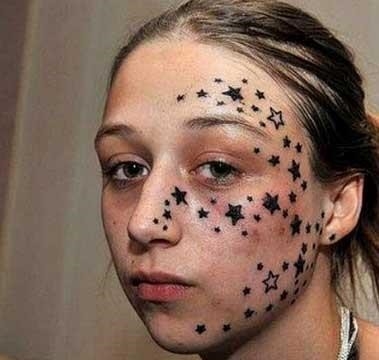 Bad stars tattoo