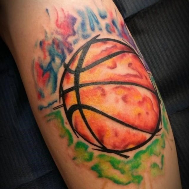 Basketball tattoo 51 650×650