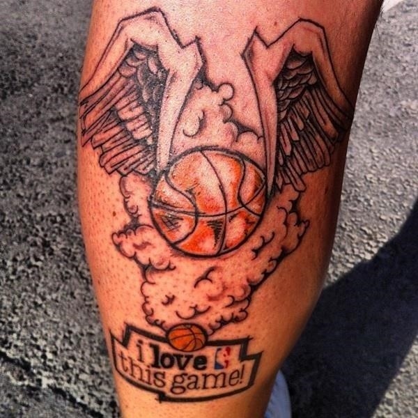 Basketball tattoo Designs and Ideas For Men 3