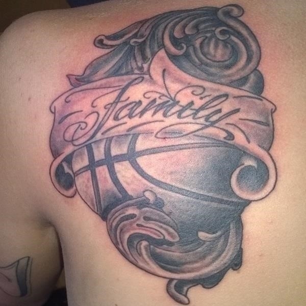 Basketball tattoo Designs and Ideas For Men 33