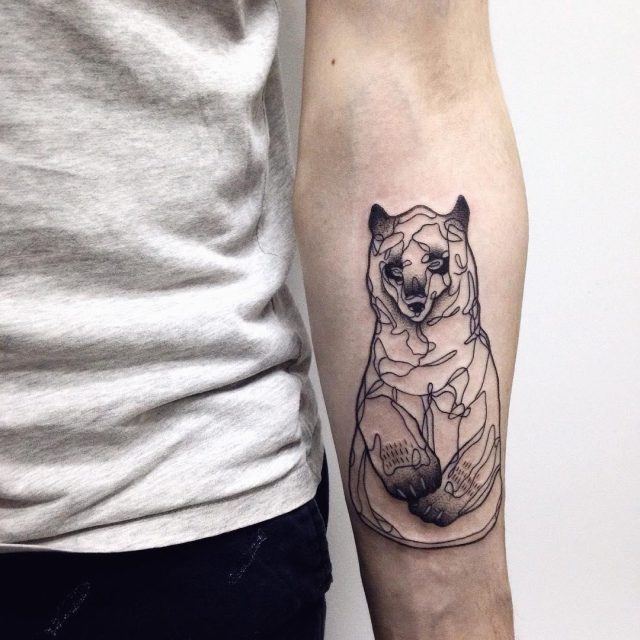 Bear tattoo 49