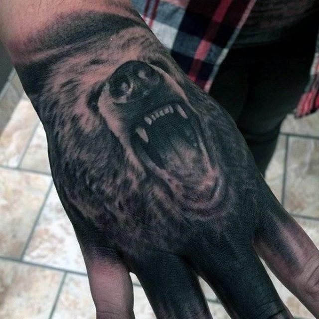 Bear tattoos 26011940