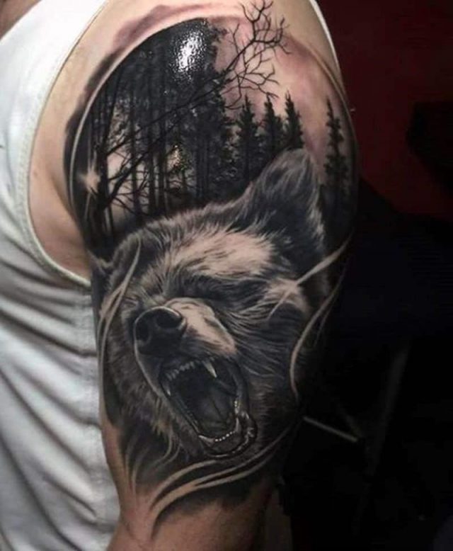 Bear tattoos 26011961