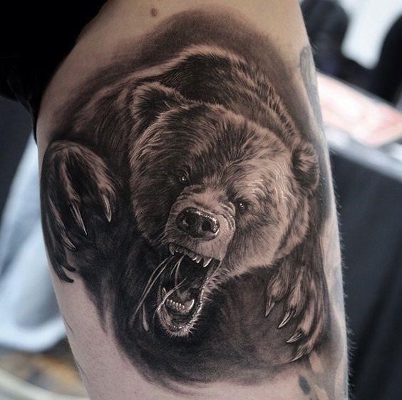 Bear tattoo