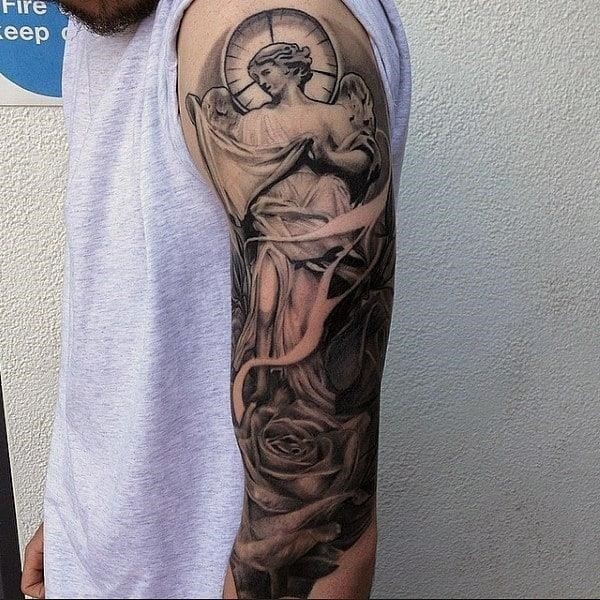 Best religious tattoo guys sleeves