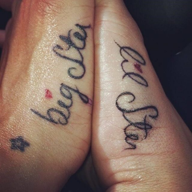 Big sister tattoo