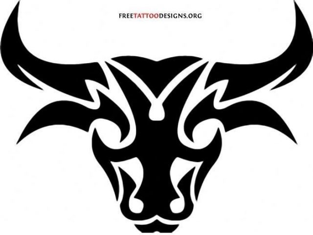 Bull head tattoos