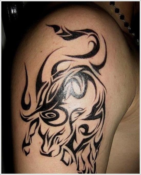 Bull tattoo designs 21