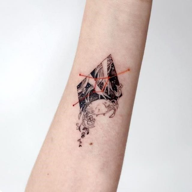 Cancer Stunning zodiac tattoo ideas Ourmindfullife