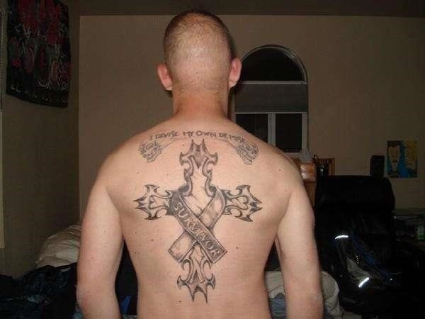 Cancer survivor tattoo designs