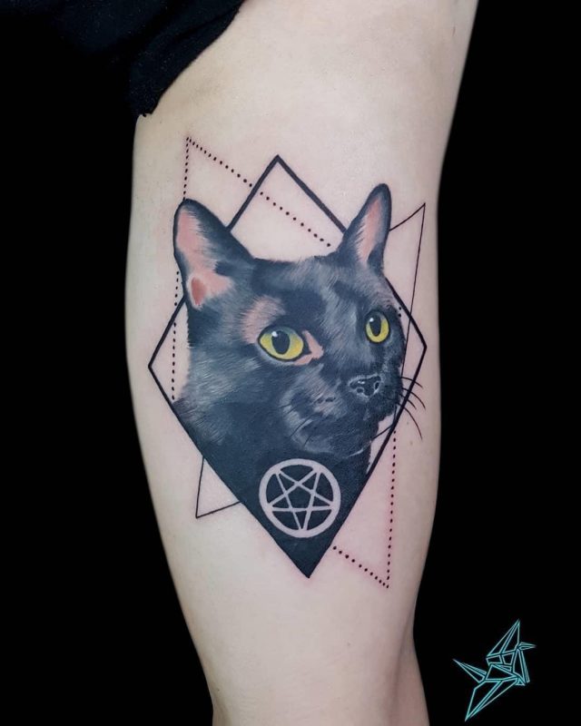 Cat tattoo 33