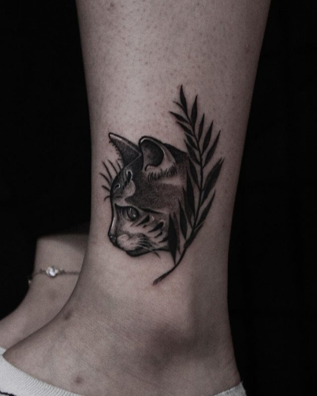 Cat tattoo 86