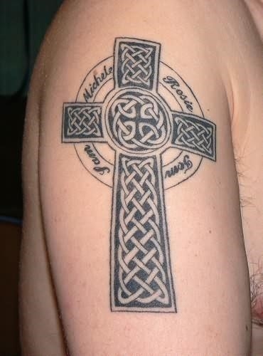 Celtic cross tattoo posted