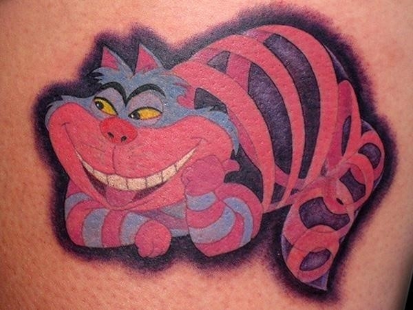 Cheshire cat tattoos