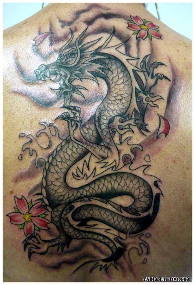 Chinese dragon tattoo 17