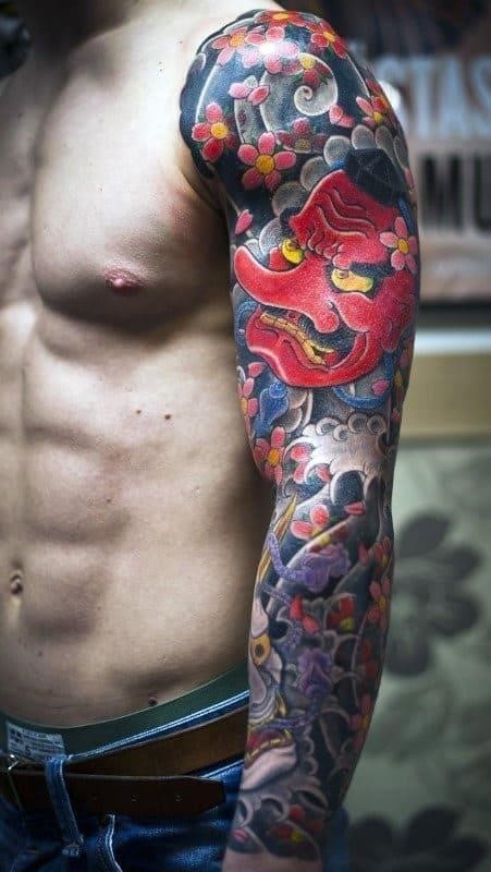Cool japanese arm tattoos for guys