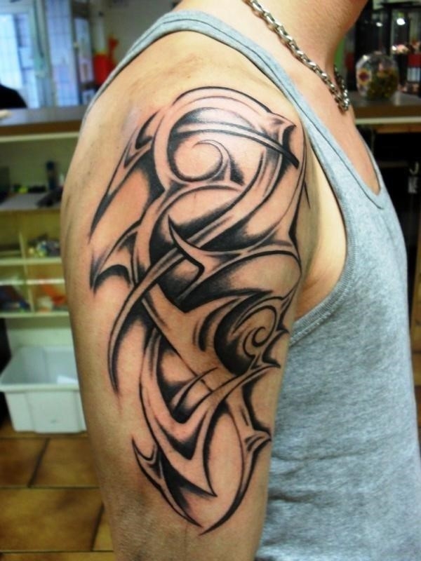 Cool looking arm tattoo