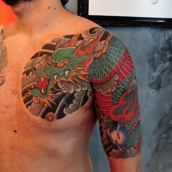 21 Best Samurai Chest Tattoos  Designs