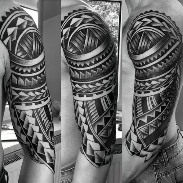 Hawaiian Tribal Tattoos And Meanings Tribal Arm Tattoos Meanings Sleeve  Tattoo Designs Gallery Pictures Polynesian Wrist Tattoos  फट शयर