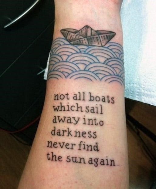 Cool quote tattoos for men