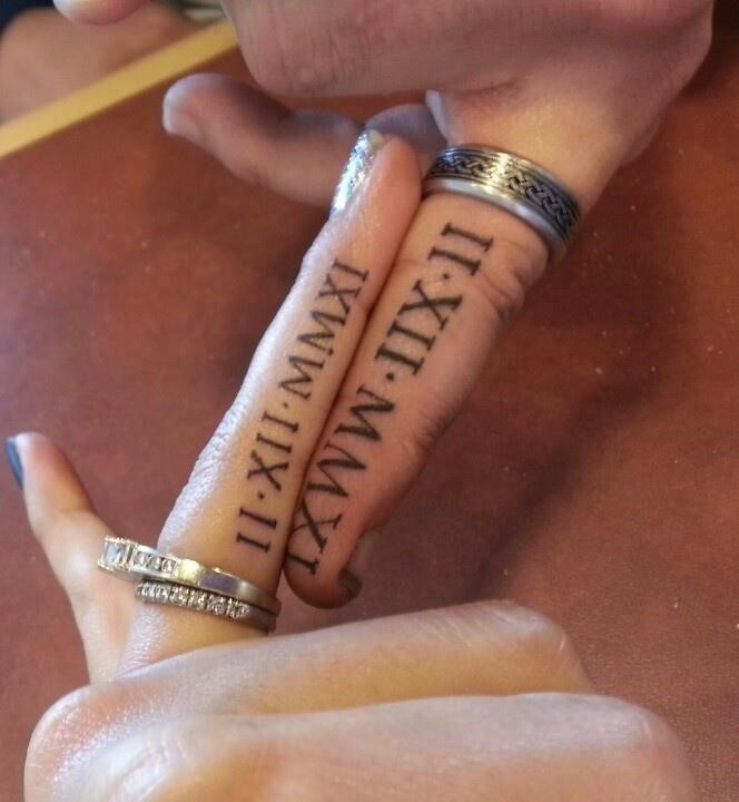 Birth date tattoo by Kafka Tattoo | Post 26210