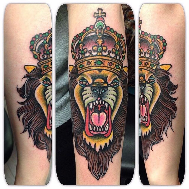 Crown tattoo 1