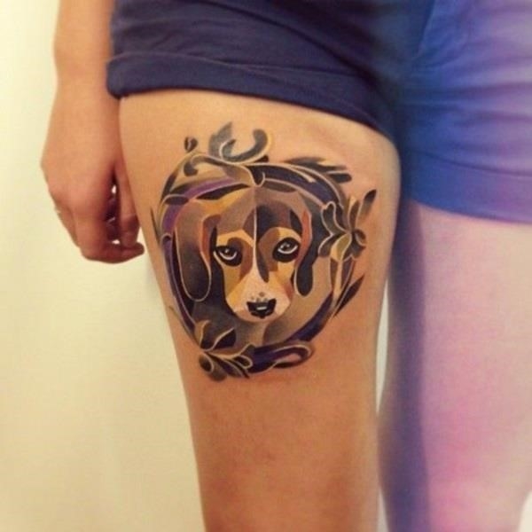 Dog tattoo designs 33