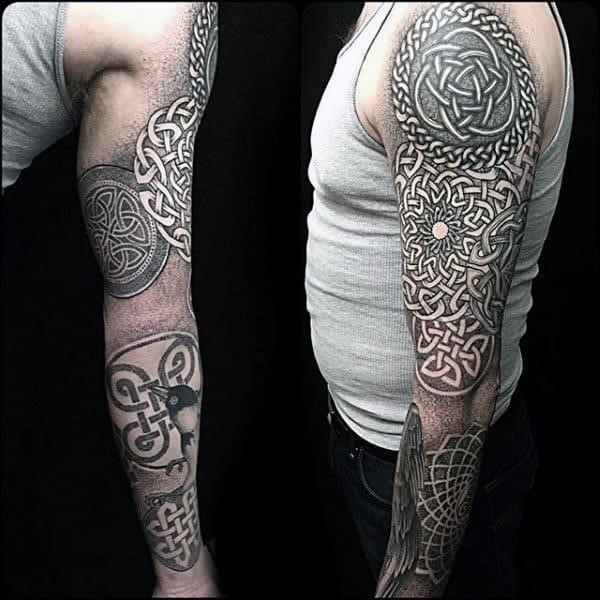 Tattoo uploaded by jessemcdaid  eire irish celtic cross harp  shamrock knotwork fightingirish  Tattoodo