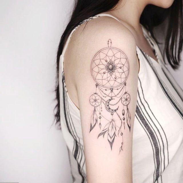 Dream catcher tattoo 126