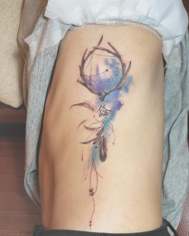 Dream catcher tattoo 73