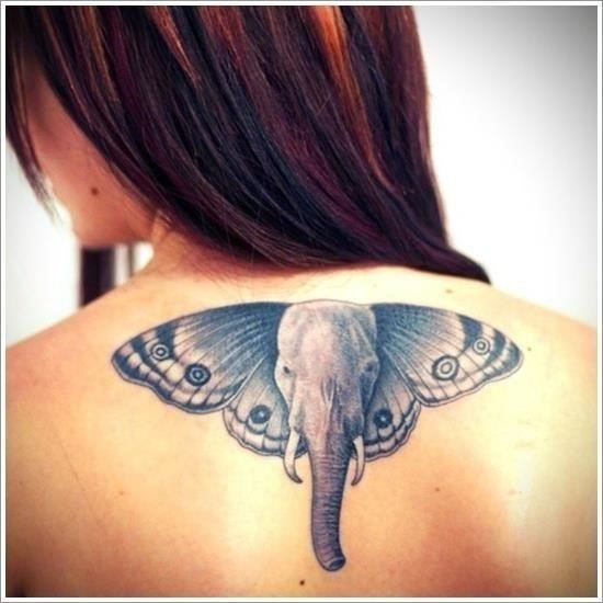 Elephant tattoo 1