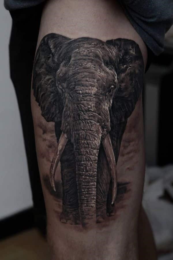 Elephant tattoos 05