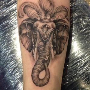 Elephant tattoos 42