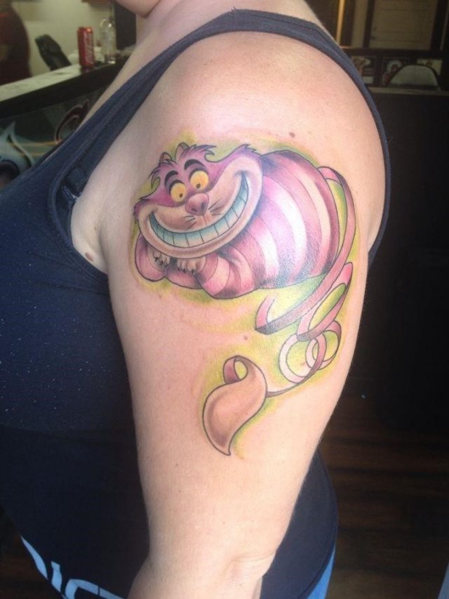 F7134c6fa17b1f71e2b39f57099592b6  cheshire cat tattoo literary tattoos