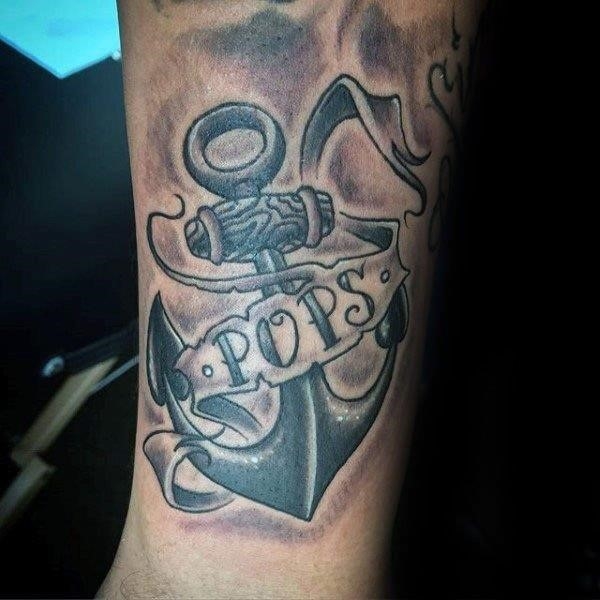 Fathers day dad tattoo