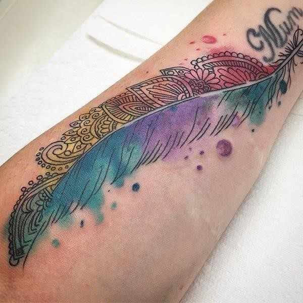 Feather tattoos 07031879