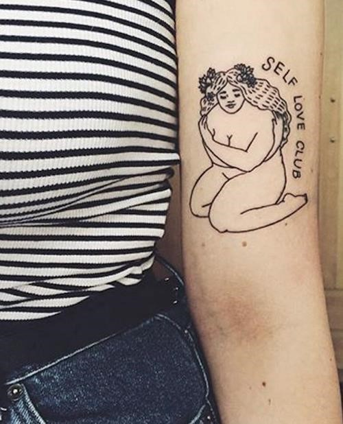 Feminist tattoo