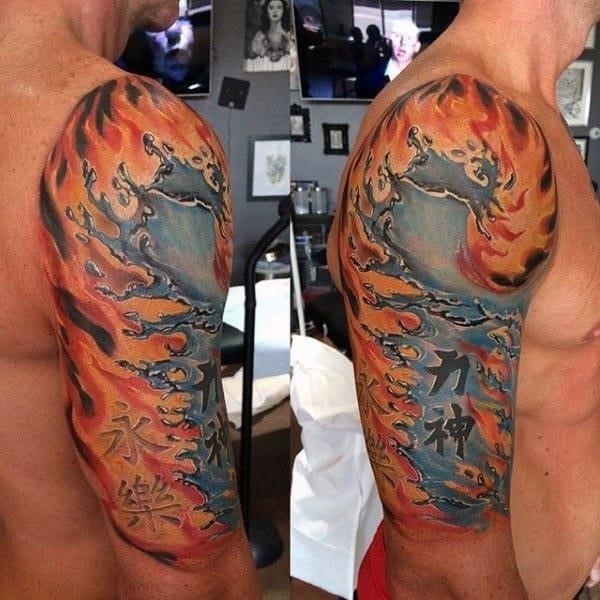 85 Flame Tattoo Designs  Meanings  For Men and Women 2019