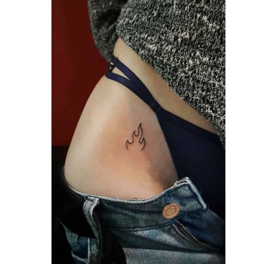 11 Small Flame Tattoo Ideas That Will Blow Your Mind  alexie