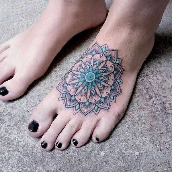 Foot tattoo 3