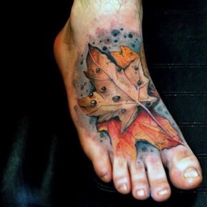 50+ maple leaf tattoo Ideas [Best Designs] • Canadian Tattoos