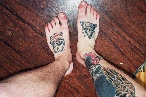 Foot tattoos 41