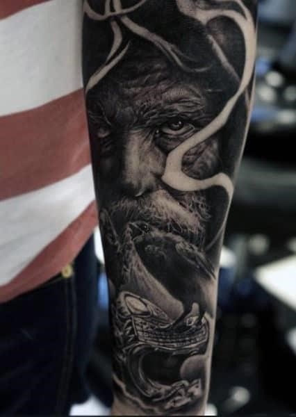 Forearm tattoo