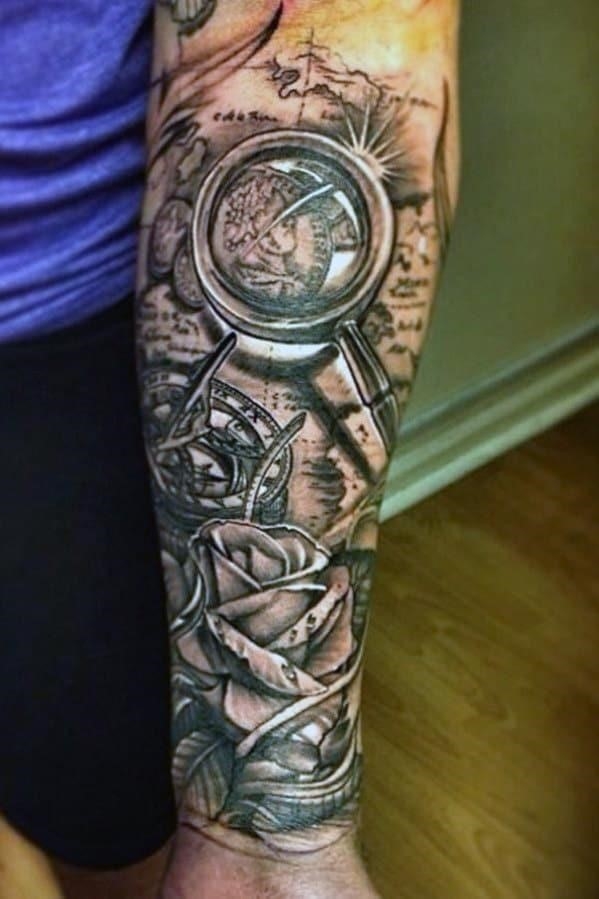 Forearm sleeve tattoo designs