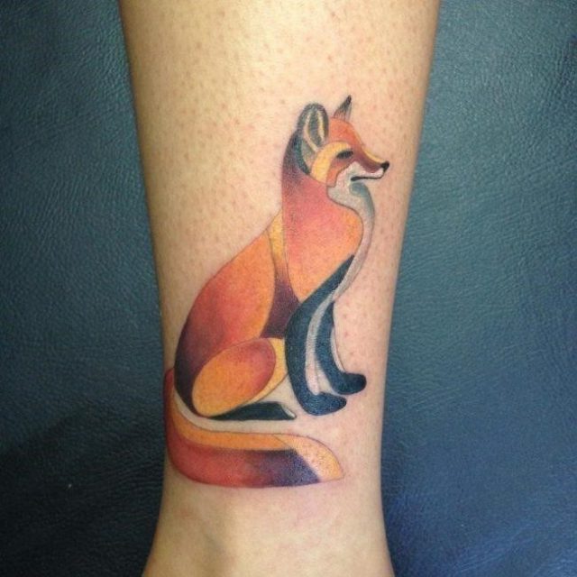 Fox tattoo  20 650×650