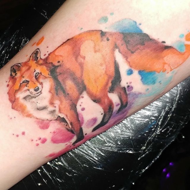 Fox tattoo  30