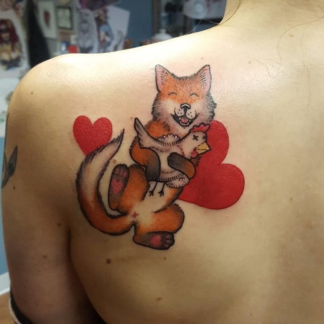 Fox tattoo  48